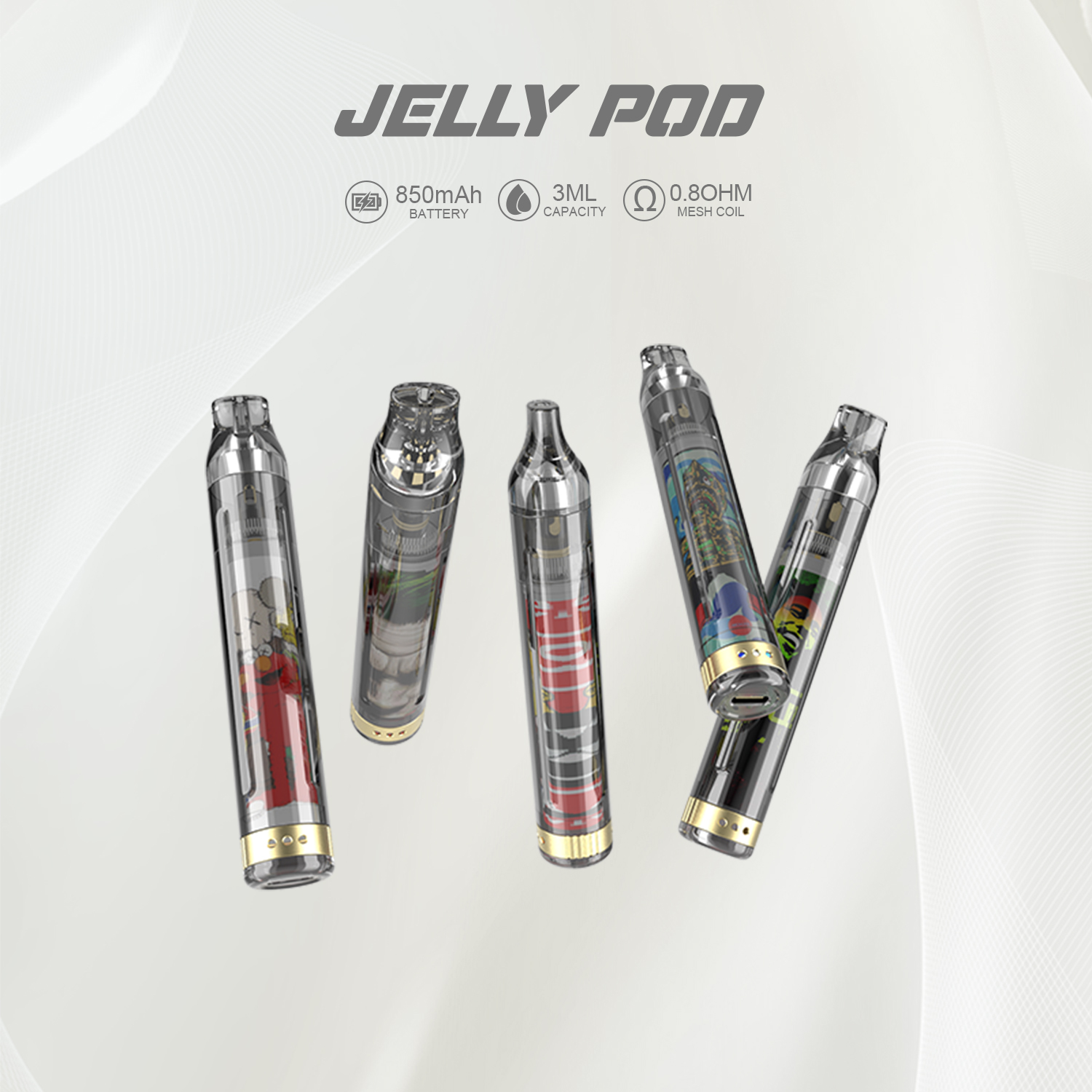 Jelly Pod-Azul