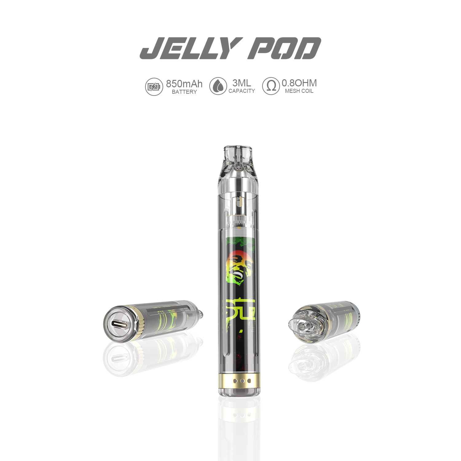 Jelly Pod - Transparencia